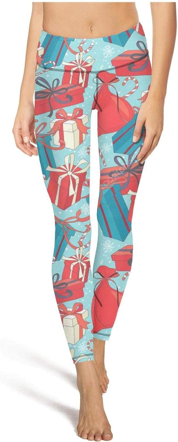 christmas athletic leggings