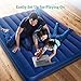Sable Camping Air Mattress Queen Size Inflatable Air Bed with Extra Thick Flocked Top & PVC, for Car Tent Camping Hiking Backpacking, Height 8″thumb 4