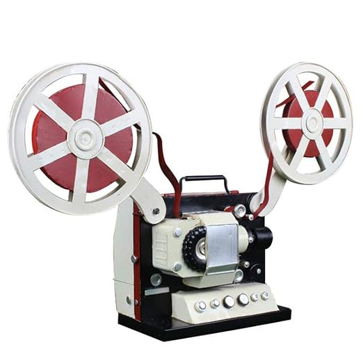 LIJUN Vintage proyector de película Hace Viejo estaño Modelo Foto ...