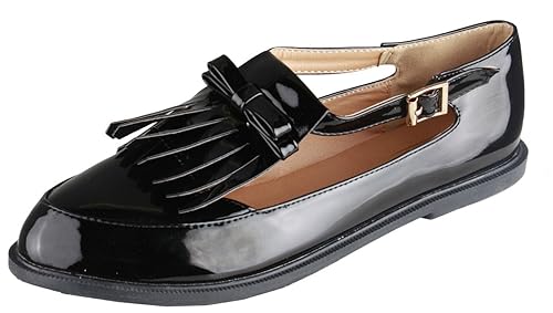 t bar flat shoes ladies
