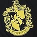 Popfunk Harry Potter Hufflepuff Logo Hogwarts T Shirt & Stickers (Medium) Black