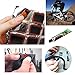 Amapower 48Pcs Durable Cycling Bicycle Accessories Bike Repair Tool Rubber Puncture Patch Kit Tire Tyre Piece Glue Tube