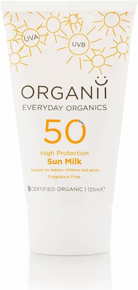 organii sun milk spf 50
