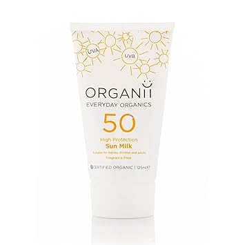 organii sun milk spf 50
