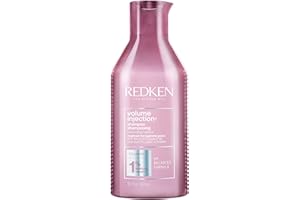 Redken Volume Injection Shampoo For Fine Hair - Adds Lift & Body, Volumizing & Detangling Without Weighing Down, Paraben Free