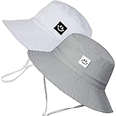 55cube Toddler Sun Hat Beach Bucket Hat for Girls Boys Toddlers