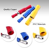 GLARKS 280pcs Assorted Insulated Quick Splice Bullet Connectors Male Female view 3