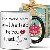Koouyiedy The World Needs More Doctors Like You Doctor Coffee Mug 11OZ - Doctor Appreciation Gifts for Women Men - Doctors Gifts for Birthday Christmas