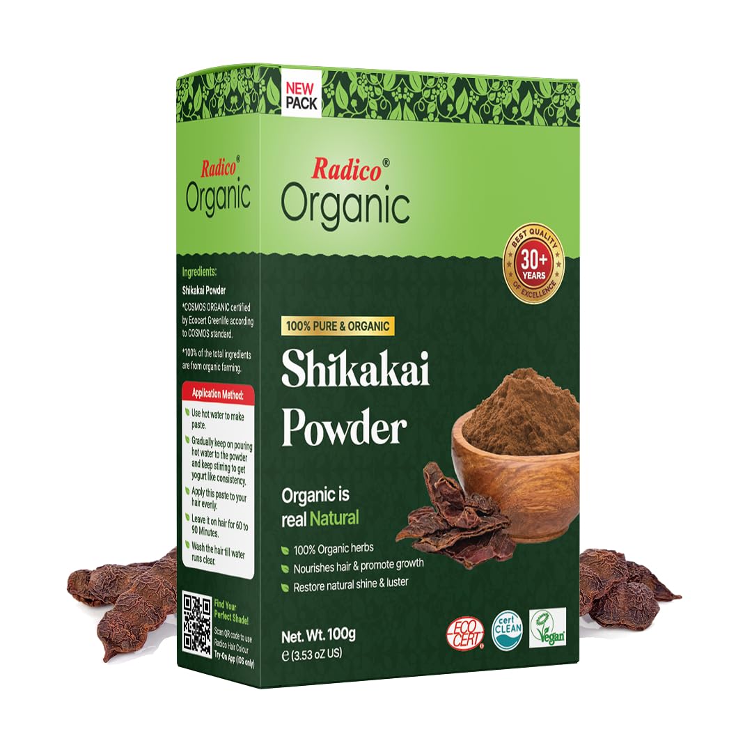 Radico Poudre Indienne Bio Shikakai 100g Vegan