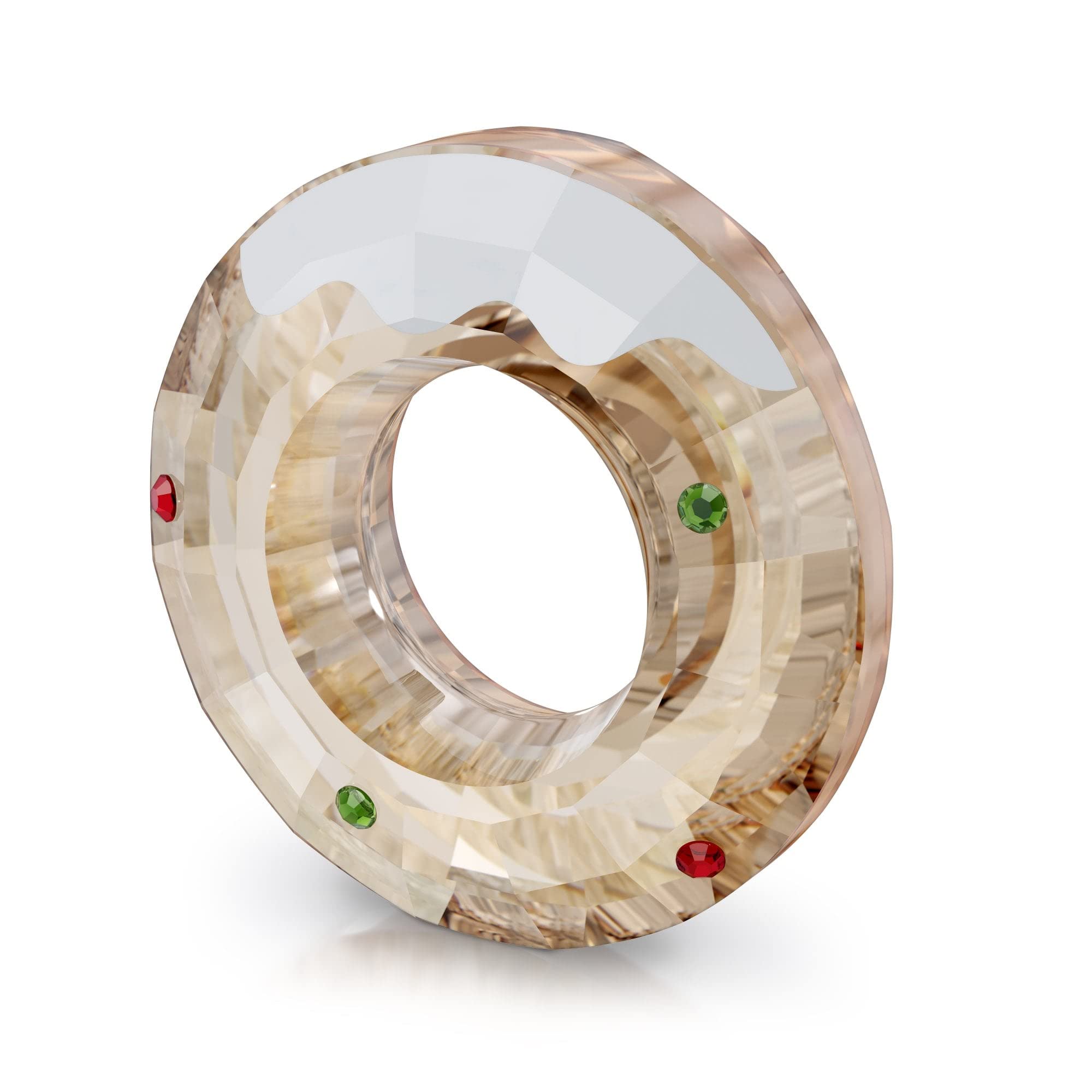 Swarovski Gold Crystal Magnet 2.9 x 2.9 x 1 cm