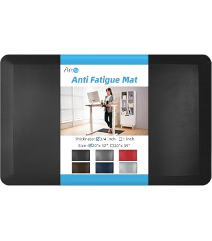 4/5 Inch Thick Kitchen Mats For Floor, Kitchen Rug For Standing Desk - View #9