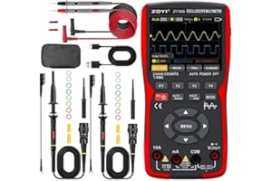 ZOYI ZT-703s Handheld Dual-Channel Oscilloscope 25000 Counts Multimeter 50MHZ Multifunctional Measurement Tool Color Screen for Automotive Repair 3 in 1 Ampere-Ohm Voltmeter