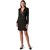 Adrianna Papell Crepe Tuxedo Sheath Dress, Ivory, 4