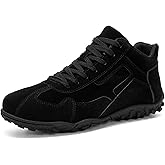 HOUDBDOL Men's Loafers Casual Flat Shoes Comfortable Walking Shoes Men's Fashionable Sports Shoes Great Matching Shoes Suitable for Walking Driving and Dating