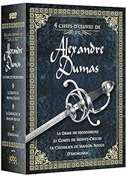 4 Chefs-D'oeuvre De Alexandre Dumas : La Dame De Monsoreau + Le Comte De Monte-Cristo + Le Chevalier De Maison Rouge + D'artagnan - Pack