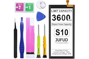 3600mAh Replacement Battery for Samsung Galaxy S10 with Repair Kit - High-Capacity Battery Compatible with SM-G973U/U1/F/W/X 