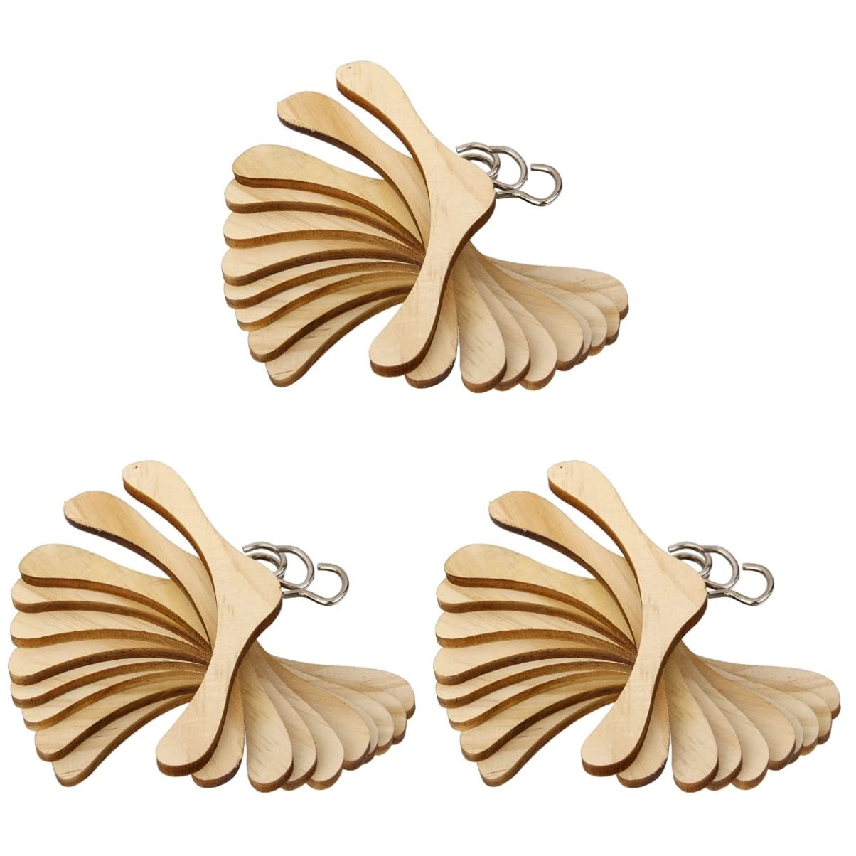 Photo 1 of TOYANDONA 30 Pcs Doll Accessories Doll Closets Hangers Bjd Hanger Kids Earrings Clothing Rack Miniature Hangers Outfit Wardrobe Wooden Child Baby Decorations