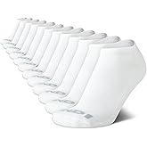AND1 Mens Low Cut Socks - 12 Pack Performance Stretch Athletic Compression Sock for Men - Sports No Show Socks (6-12.5)