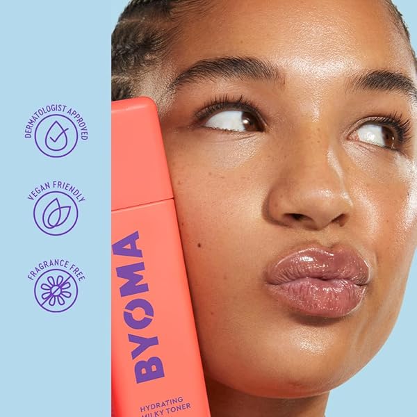 BYOMA HYDRATING MILKY TONER – DEWY, ULTRA HYDRATING TONER FOR FACE – SOOTHES SKIN, LOCKS IN MOISTURE, REDUCES REDNESS – BARRIER REPAIR – 5.07 FL OZ