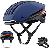 ASIEVIE Bike Helmet with Bluetooth, Smart Bike Helmet for Adults Men Women with Built-in Speakers, Auto Brake Blinker, Front and Rear LED Turn Signals Remote Control, Smart Cycling Helmet.