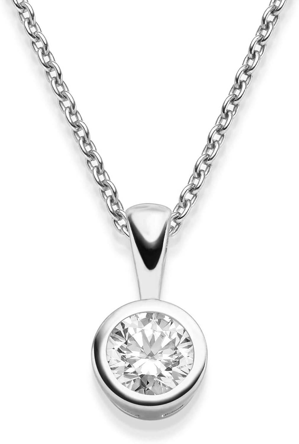 Halsketten für Frauen *PREMIUM ETUI MIT 2 HERZCHEN* Silberkette Damen ...