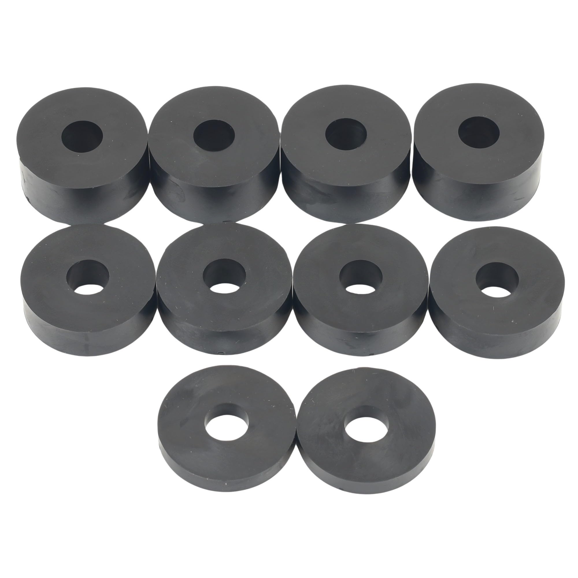 Hawkeng 10mm (M10) Rubber Spacers Standoff Washers (10 Pack) 4 x 15mm, 4 x 10mm, 2 x 5mm