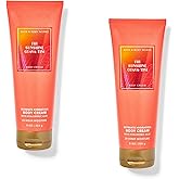 Bath and Body Works Fiji Sunshine Guava-tini Body Cream Ultimate Hydration Gift Set For Women 2 Pack 8 Oz. (Fiji Sunshine Guava-tini)