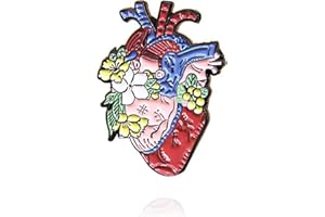 LUKGELYAM Uterus Brooch Pins Medical Ovaries Brooch Badge Lapel Pin Nurse Enamel Pins Uterine Medicine Brooches Gifts for Medical Doctor Nurse Women Girls Graduation Student