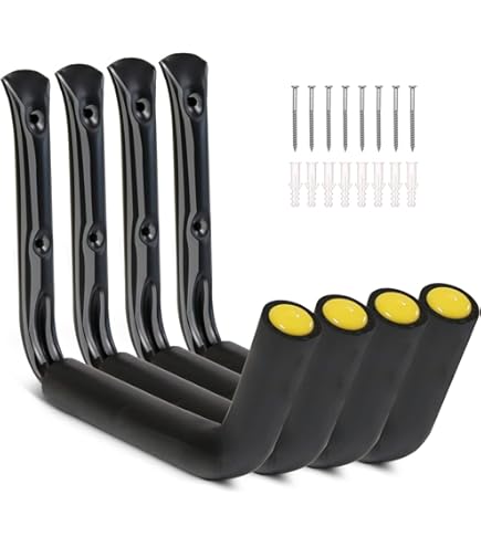 Garage Garden Storage Utility Hooks Wall Mount Brackets Hanger Organizer Heavy Duty Ladder Tool Chair Hose Bicycle Organize - View #10