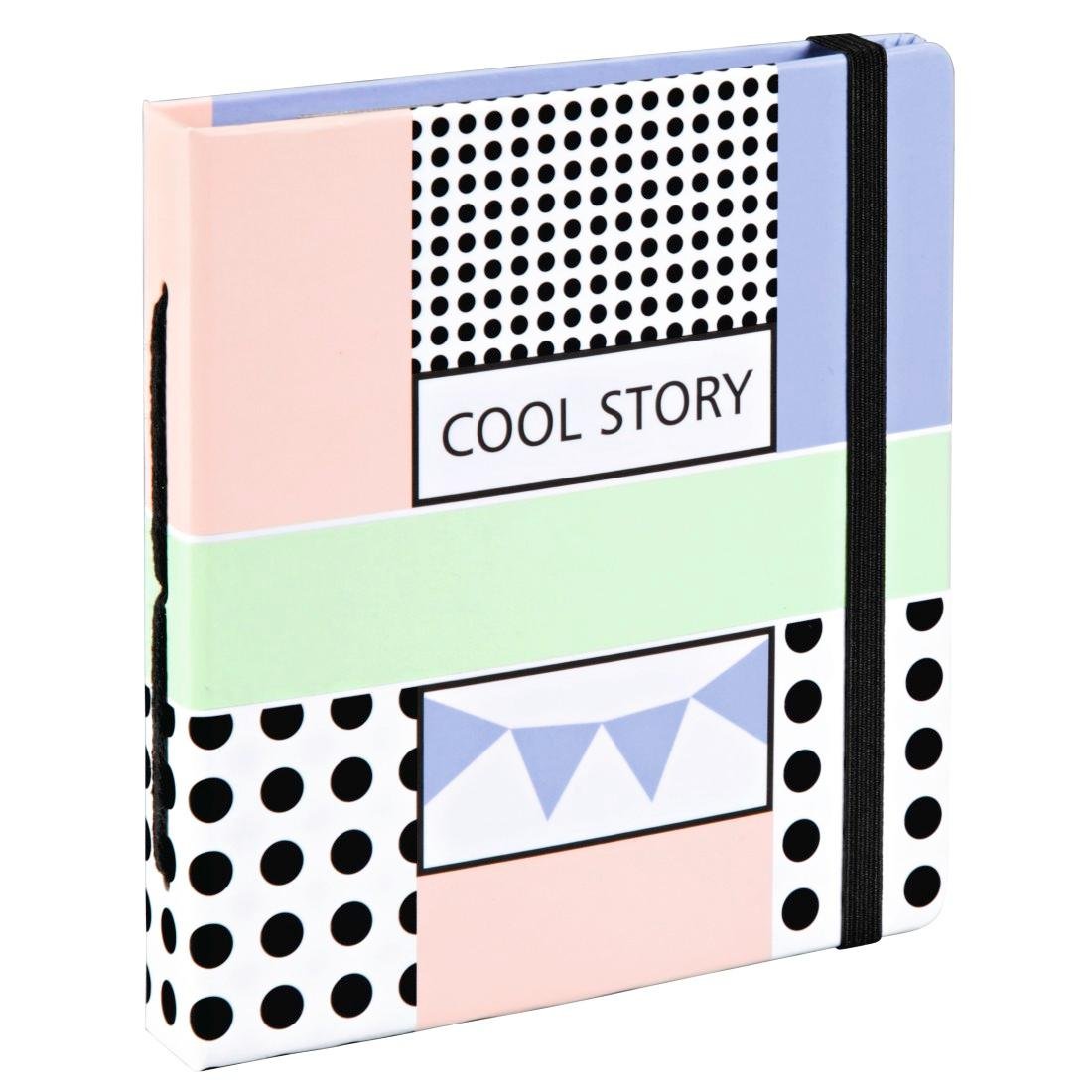 Hama "Cool Story" Slip-in Photo Album for Instax, Multi-Colour, 11.7 x 12.7cm, 5.4 x 8cm