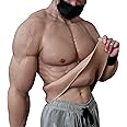 Noblelady Silicone Muscle Suit Realistic Fake Muscle Costume Male Chest with Arms for Cosplay Halloween Props