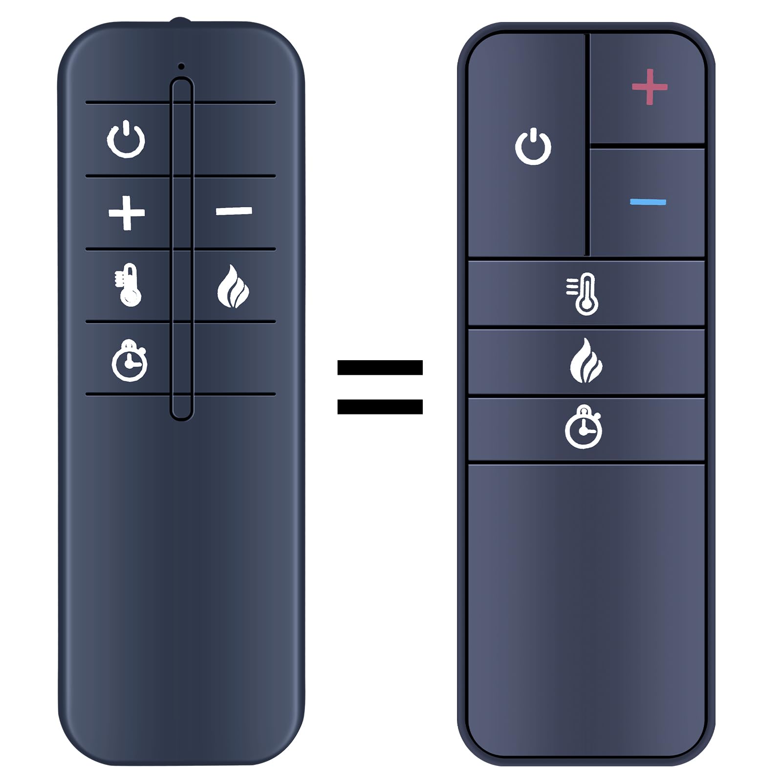 TCNOUMT New Replacement Remote Control Suitible for Whalen Electric Fireplace Heater WSLWFP48-5 WSLWFP54-6 SF127-23AI2D SF127-26AI2D WMFP68EC-24WH WMFP68EC-24ES WSF60WV23-DB WSF60WV23-WA