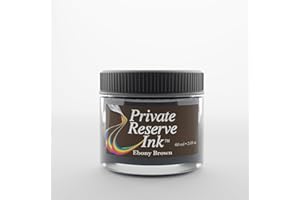 Private Reserve Ink, 60 ml Ink Bottle; Ebony Brown