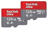 SanDisk 128GB (2-Pack) Ultra microSDXC UHS-I Memory