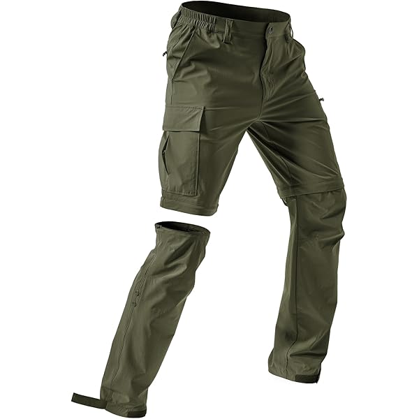Hombre Pantalon Trekking Hombre Pantalones Cargo Desmontables Para - Main Image