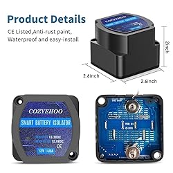 12V 140Amp Dual Battery Isolator Switch Waterproof