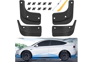 Arcoche Mud Flaps for Tesla Model 3 Highland 2024, Mud Flaps Splash Guards for Model 3 Highland, No Drilling Mud Flaps for Tesla Model 3 Highland Accessories
