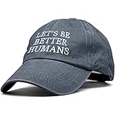 XQLZY Social Justice Embroidery Adjustable Baseball Cap, Funny Baseball Hat Gifts for Social Justice Immigration Activist