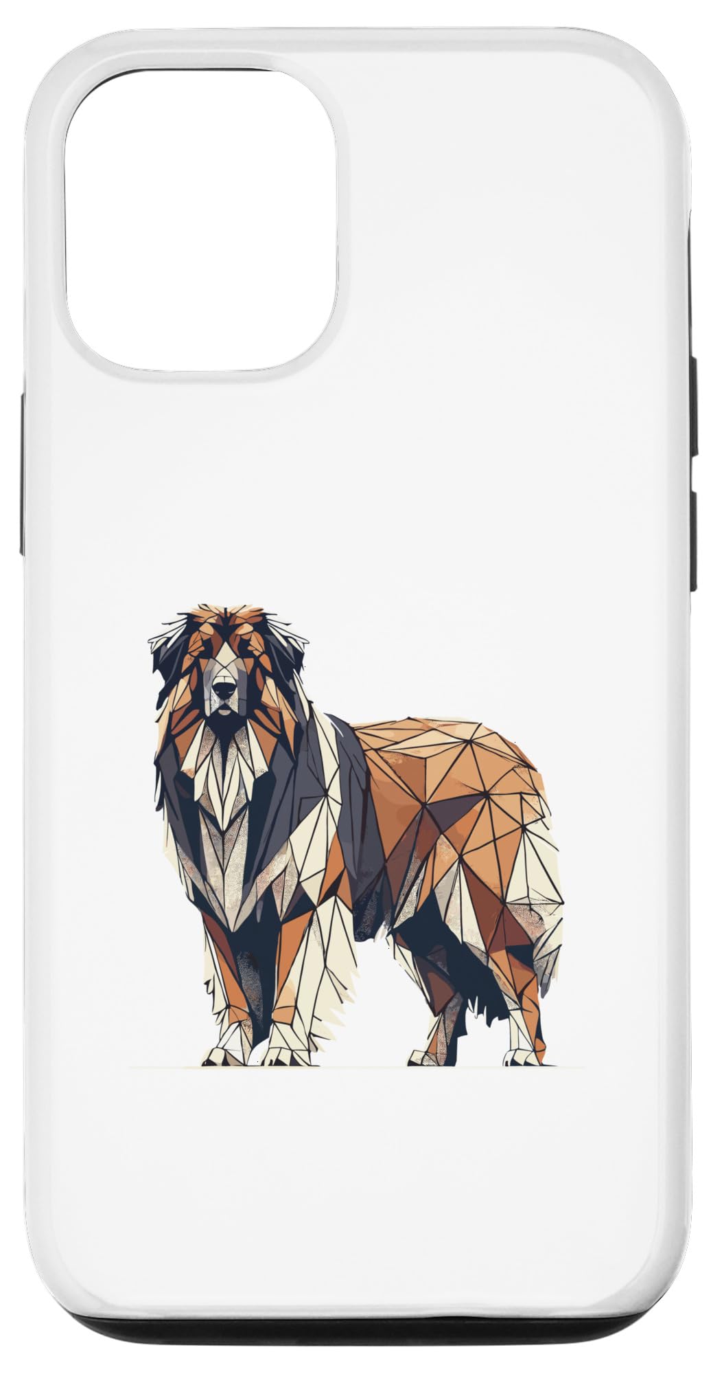 iPhone 14 Pro Geometric Art Hovawart Hovawarts Hovi Case
