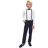 Lilax Boys Formal Slim Fit Boy Pant Set of 4 Pcs, Gentleman Wedding Outfits, Formal Dress Set