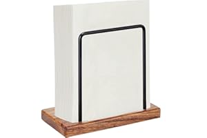 Napkin Holder for Table, Rustic Wood Napkin Holders, Elegant Napkin Dispenser, Retro Tissue Paper Holder, Modern Home décor f
