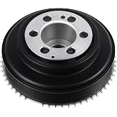 AULINK LR078547 Harmonic Balancer Crankshaft Pulley 2.0L | For 2012-2020 Land Rover Discovery Sport,Range Rover Evoque/Velar/Sport,LR2,For Jaguar F-Pace XE XF, For Ford Edge Explorer