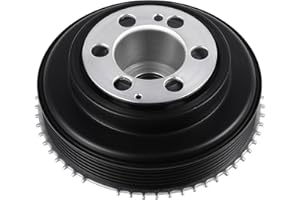 AULINK LR078547 Harmonic Balancer Crankshaft Pulley 2.0L for Land Rover Discovery Sport, Range Rover Evoque/Velar/Sport, LR2 2012-2019, Jaguar F-Pace, XE, XF 2013-2020, Ford Edge Explorer 2012-2015