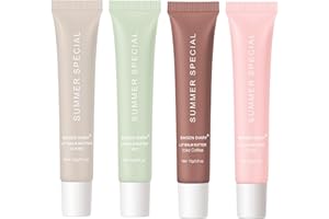 BAISEN DIARY 4 PCS Summer Special Lip Butter Balm - Ultra-Hydrating, Nourishing Lip Care with Natural Ingredients, Shea Butter & Olive Oil, Soothes & Softens Dry Lips (4PCS, 0.5 Fl Oz (Pack of 4))