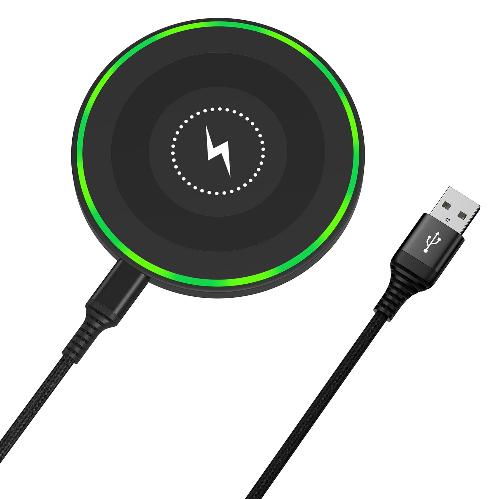 Photo 1 of 15W Wireless Charger Fast Charging Pad for Motorola Moto G Stylus 5G 2025/G Power 2024, Android Wireless Charging Station for Samsung Galaxy S25 Ultra S25+ S24 FE S23 S22 Z Flip6, Pixel 9pro 9 8a 8pro