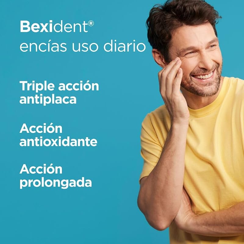 Pasta de uso diário Bexident Gums, preta, 125 ml (Pacote de 1)