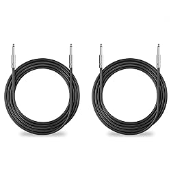 Yuyaokk 2Pack 6 ft 1/4" to 1/4" Speaker