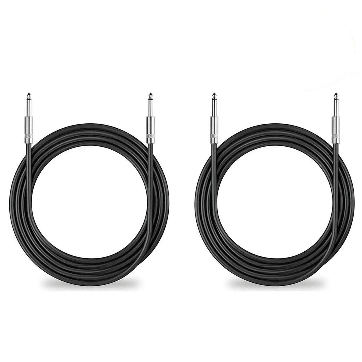 Yuyaokk 2Pack 6 ft 1/4" to 1/4" Speaker