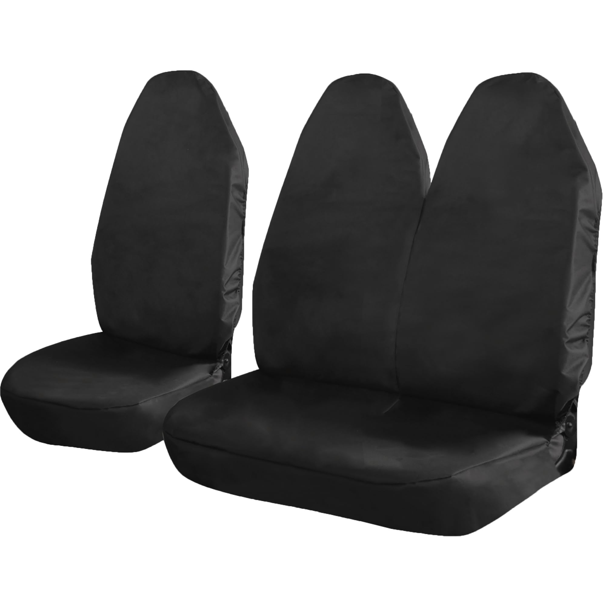 Sakura SS3347 Van Seat Protector Set, Black