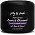 Lily & Lush Coconut Activated Charcoal Teeth Whitening Powder I 100% Natural | Gently Lifts Stubborn Stains Off Teeth for Instant Teeth Whitening & a Clean, Polished, Dazzling Smile – 3 Month Supply